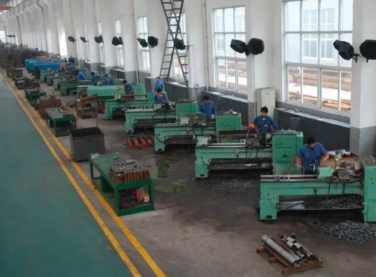 小型炒板栗機(jī)車間展示四